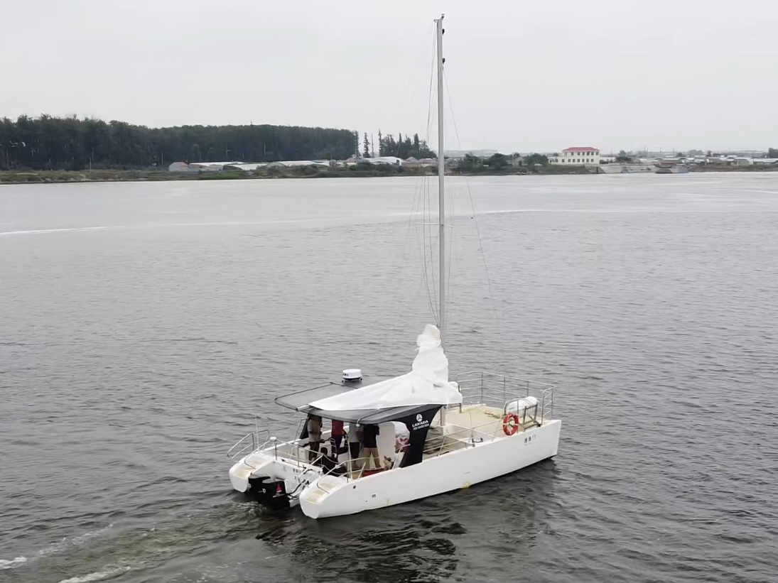 LAWADA Catamaran Sailboat